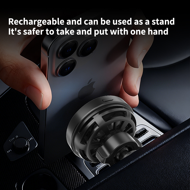 qi2.2 25W Car Wireless Charger - огляд і ціна Magnetic Phone Holder For Car Vent