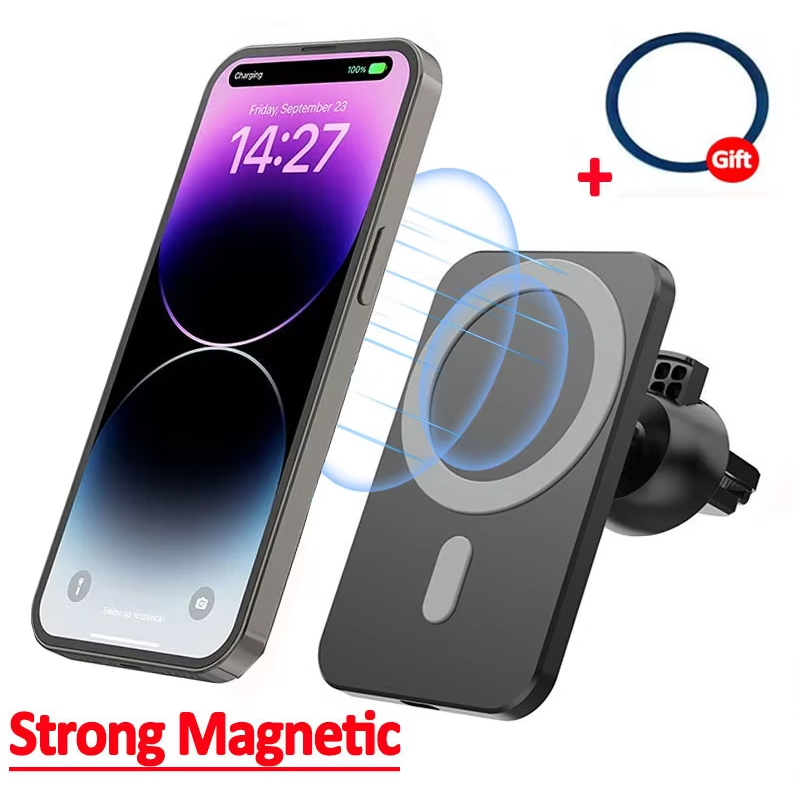Magnetic Wireless Car Charger  - огляд і ціна Magnetic Phone Holder For Car Vent