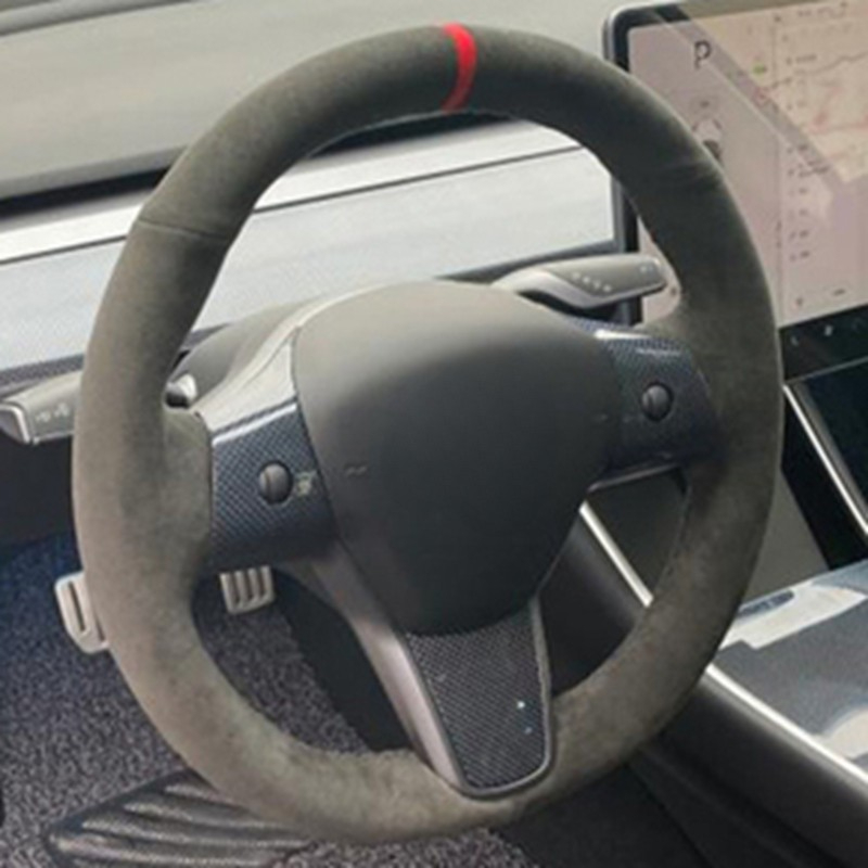 Hand-stitched Anti-Slip Carbon - огляд і ціна Car Steering Wheel Cover Anti Slip Breathable