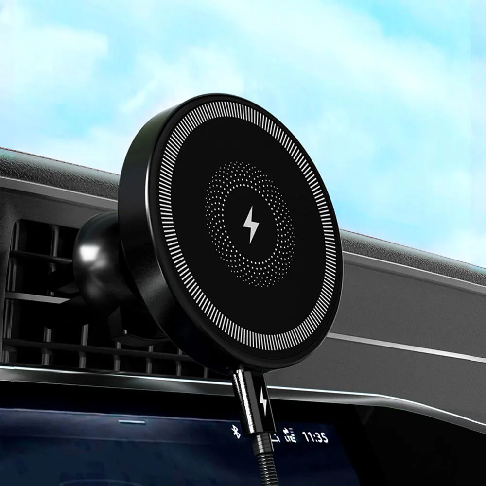 Magnetic Wireless Car Charger  - огляд і ціна Wireless Car Charger Mount Fast Charging
