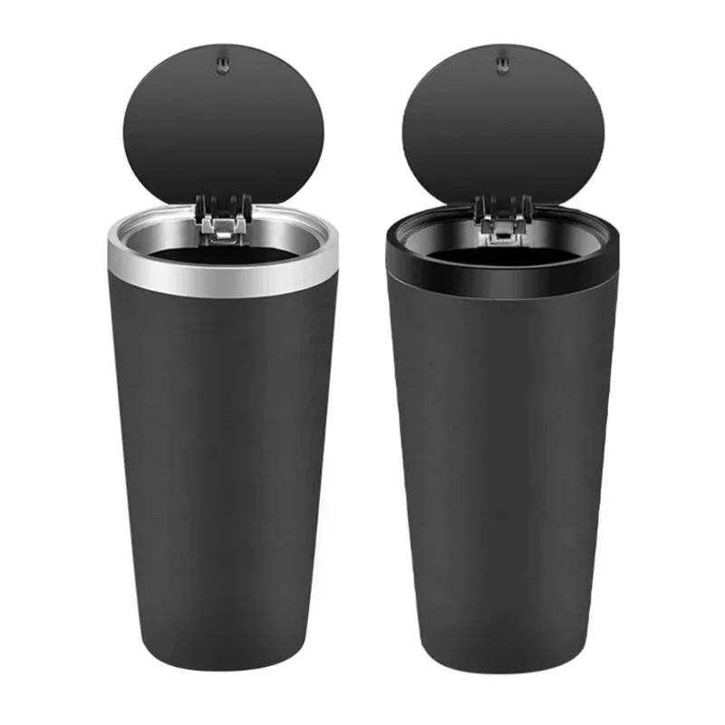for Cup Holders Storage Compac - огляд і ціна Waterproof Car Trash Can With Lid