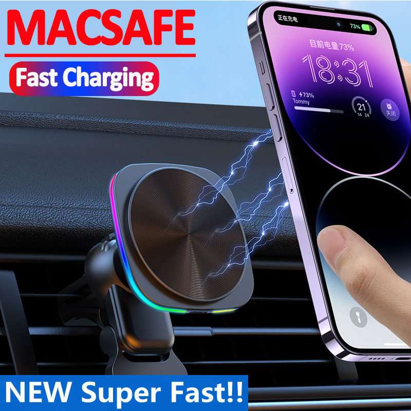 Car Fast Charging Mount Magnet - огляд і ціна Magnetic Phone Holder For Car Vent