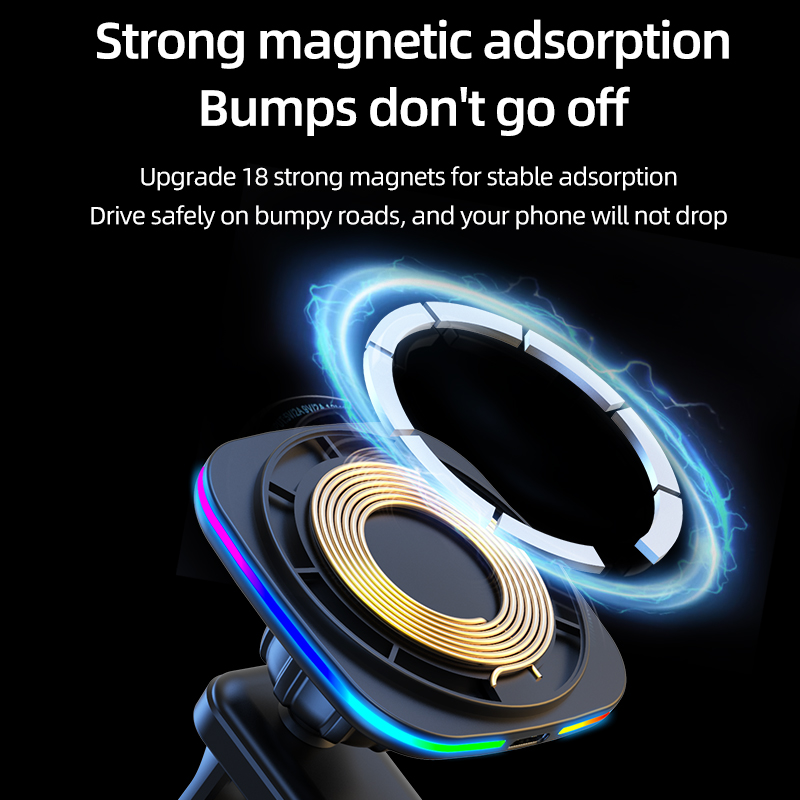 Car Fast Charging Mount Magnet - огляд і ціна Magnetic Phone Holder For Car Vent