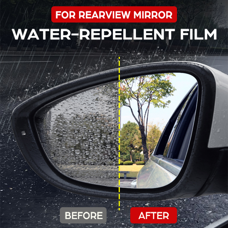 Full Cover Anti Fog Film Rainp - огляд і ціна Anti Glare Car Rearview Mirror Film