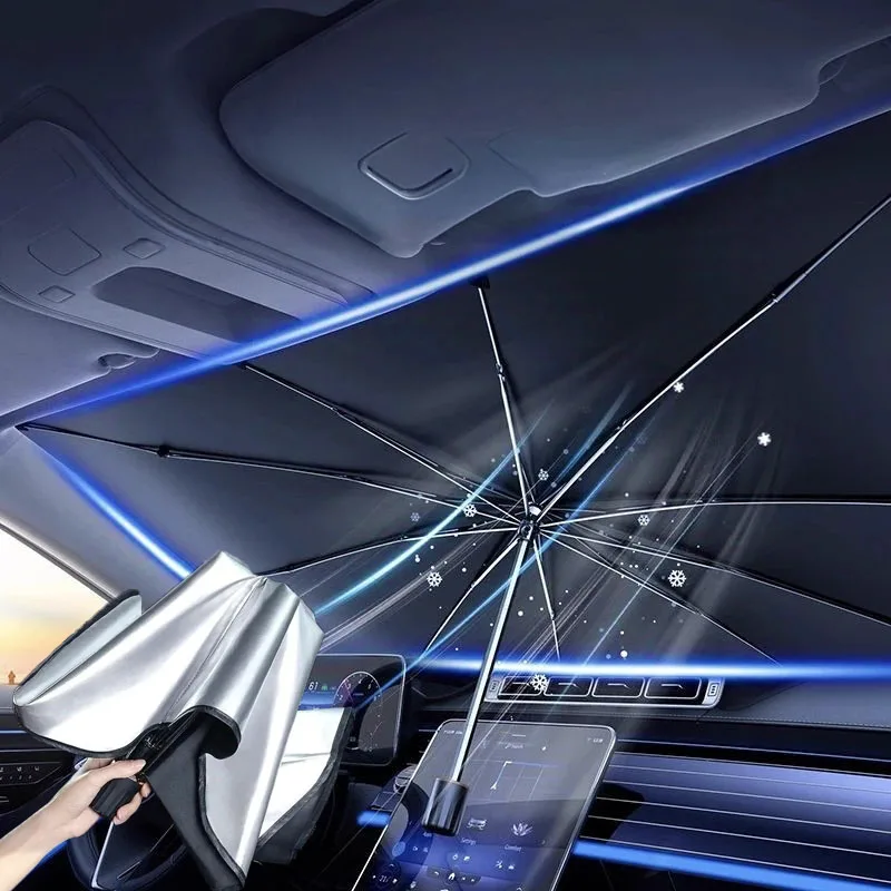 Car Sunshade Windshield Umbrel - огляд і ціна Car Sunshade Windshield Umbrella Foldable