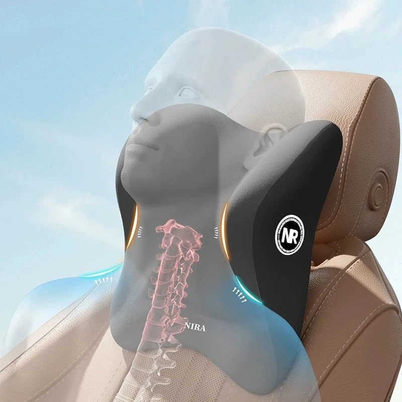 Car Memory Foam Headrest Set C - огляд і ціна Memory Foam Car Neck Pillow Lumbar Support