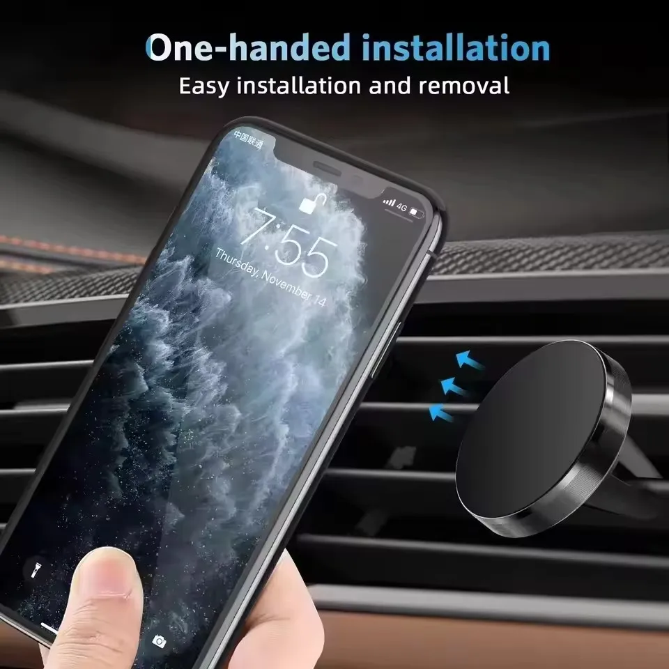 Magnetic Car Phone Holder Moun - огляд і ціна Magnetic Phone Holder For Car Vent
