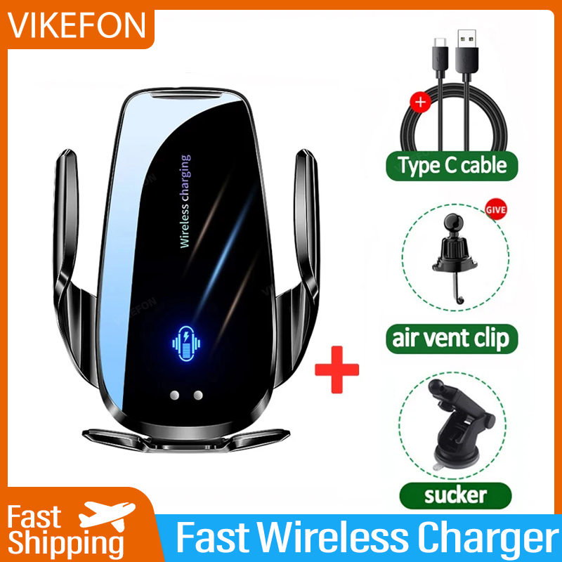 Car Air Vent Wireless Charger  - огляд і ціна Wireless Car Charger Mount Fast Charging