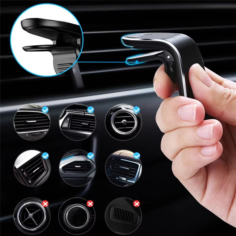 Magnetic Car Phone Holder Air  - огляд і ціна Magnetic Phone Holder For Car Vent