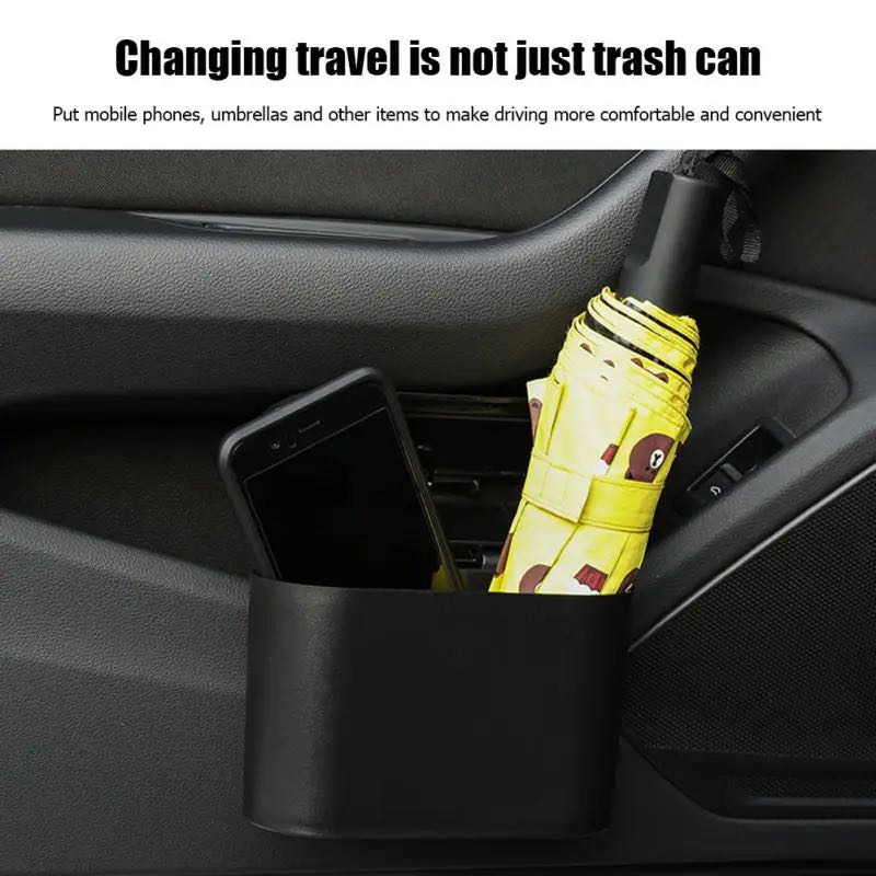 Wholesale Portable Plastic Car - огляд і ціна Waterproof Car Trash Can With Lid