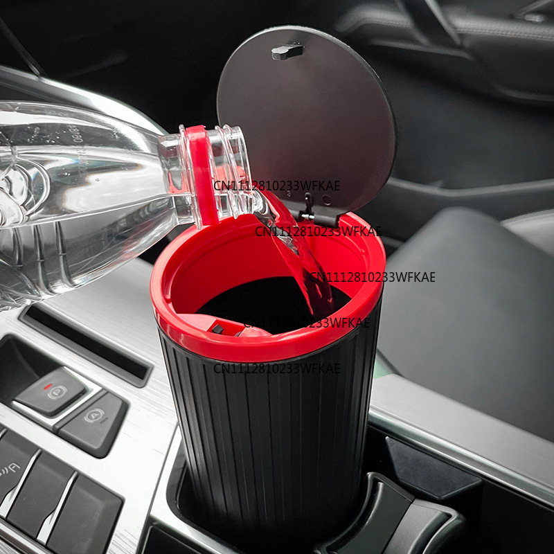 Car trash can, multi-functiona - огляд і ціна Waterproof Car Trash Can With Lid