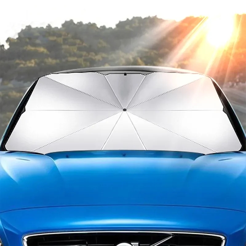 Car Windshield Sunshade Umbrel - огляд і ціна Car Sunshade Windshield Umbrella Foldable