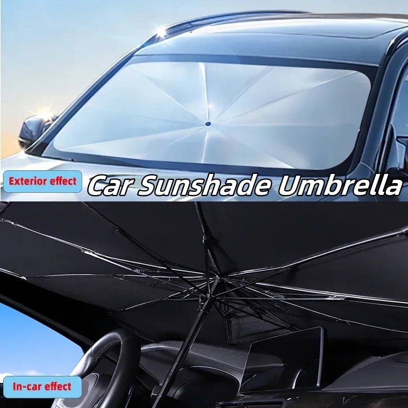 Car Windshield Sunshade Umbrel - огляд і ціна Car Sunshade Windshield Umbrella Foldable