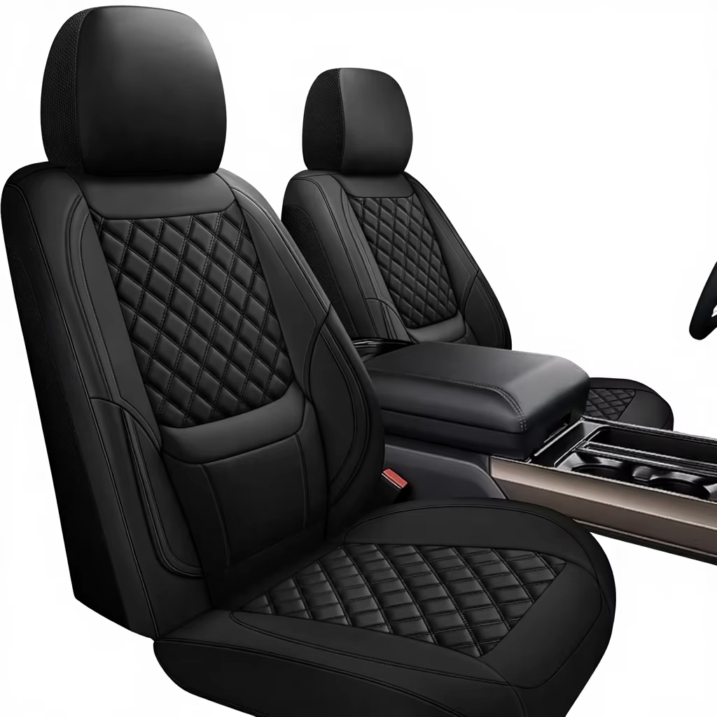 Wholesale Universal Faux Leath - огляд і ціна Leather Car Seat Covers Full Set Universal