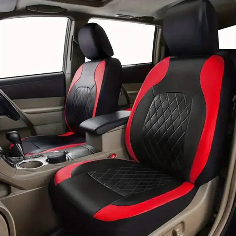 Universal Faux Leather Car Sea - огляд і ціна Leather Car Seat Covers Full Set Universal
