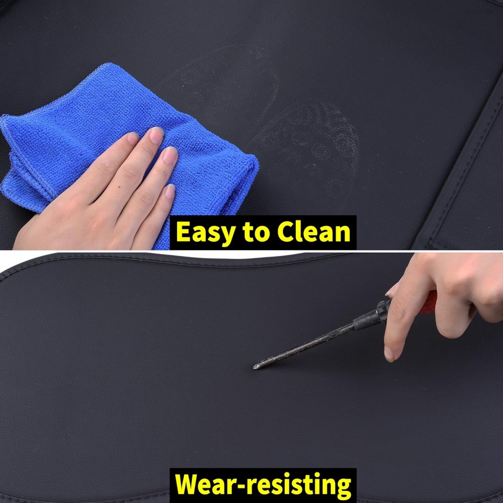 5pcs Car Seat Covers Full Set  - огляд і ціна Leather Car Seat Covers Full Set Universal
