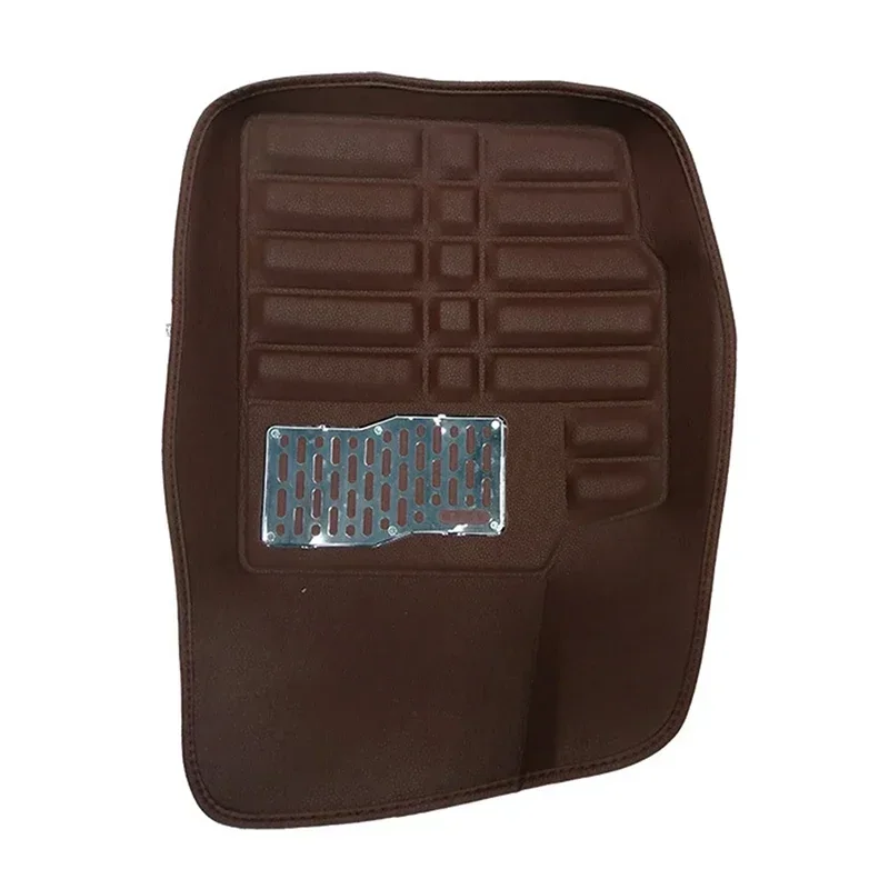 5pcs Premium Easy Clean Waterp - огляд і ціна Car Floor Mats Universal Waterproof Leather