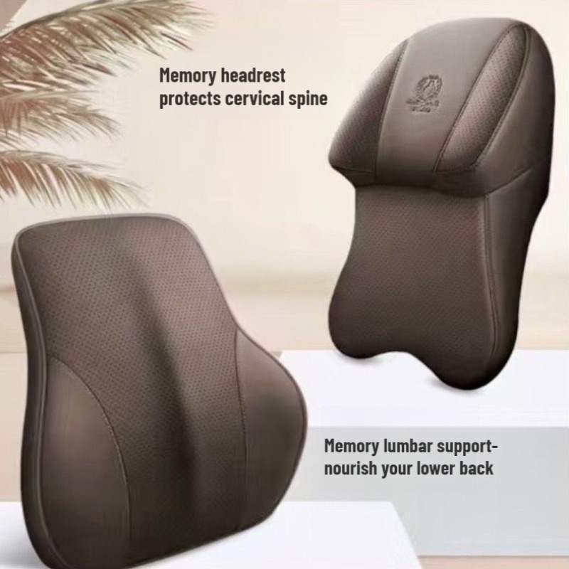 New Universal Minimalist All S - огляд і ціна Memory Foam Car Neck Pillow Lumbar Support