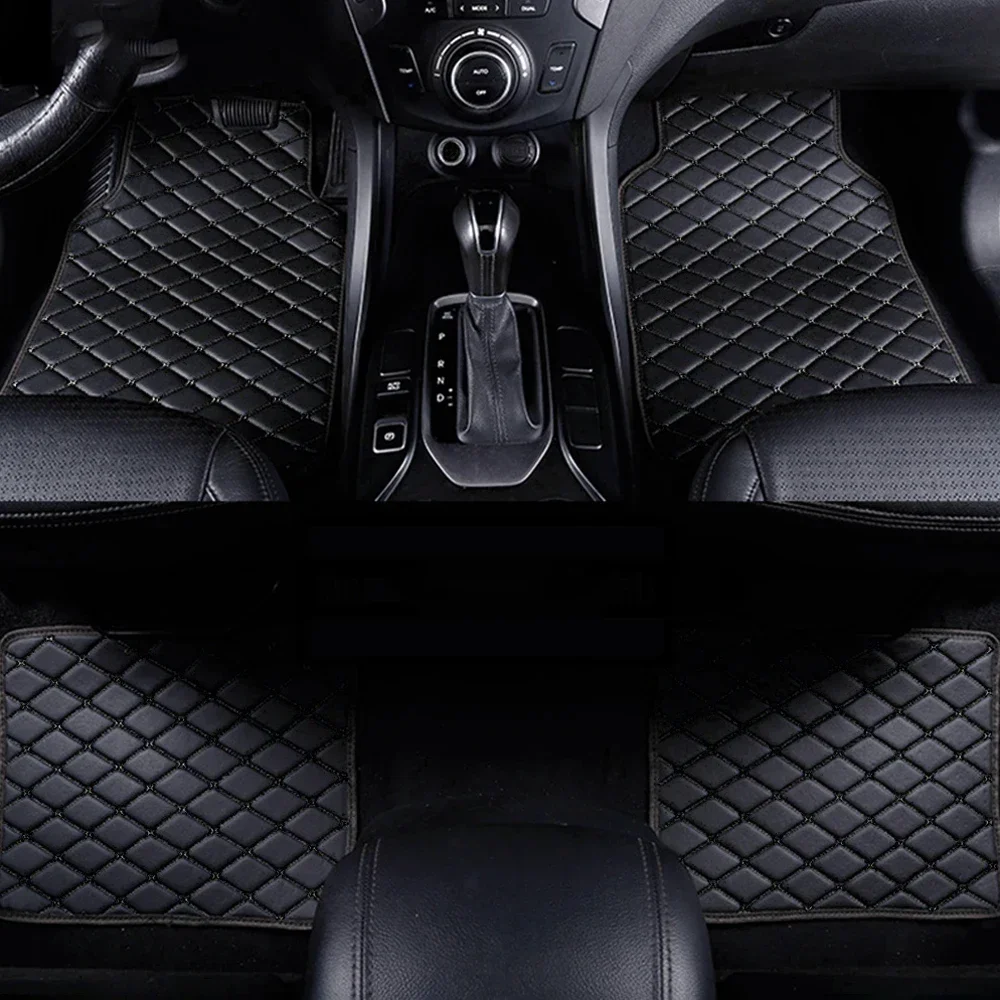 Car Floor Mats 4PCS Universal  - огляд і ціна Car Floor Mats Universal Waterproof Leather