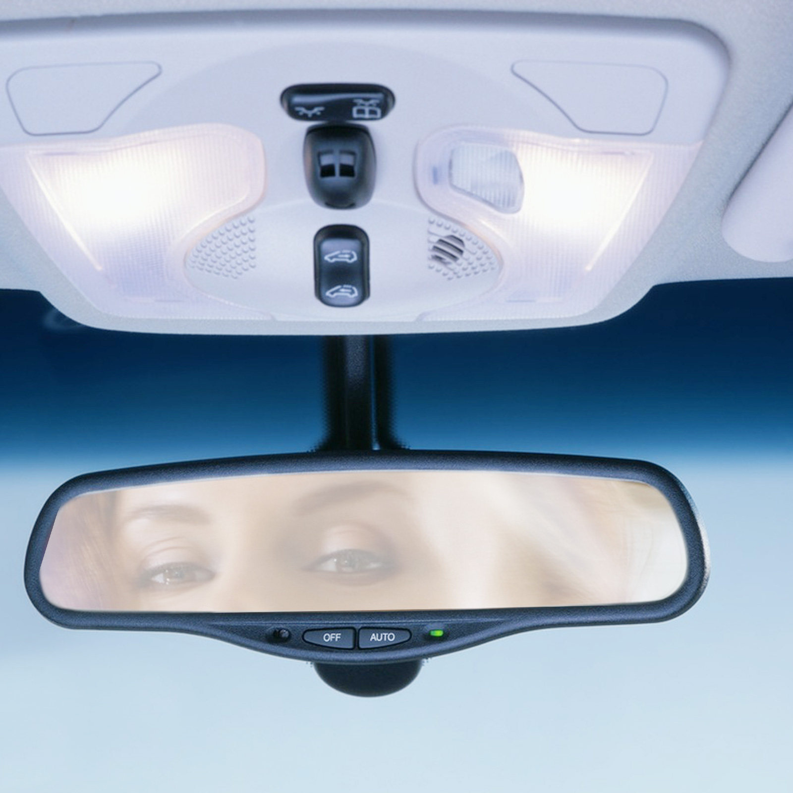 1Set Interior Rear View Anti F - огляд і ціна Anti Glare Car Rearview Mirror Film