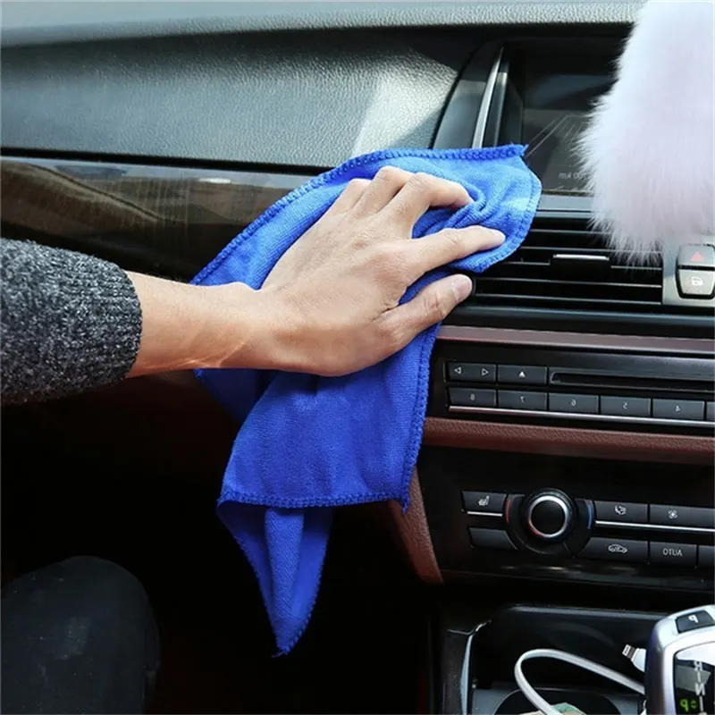 10/200PCS Microfiber Car Clean - огляд і ціна Microfiber Car Drying Towel Super Absorbent