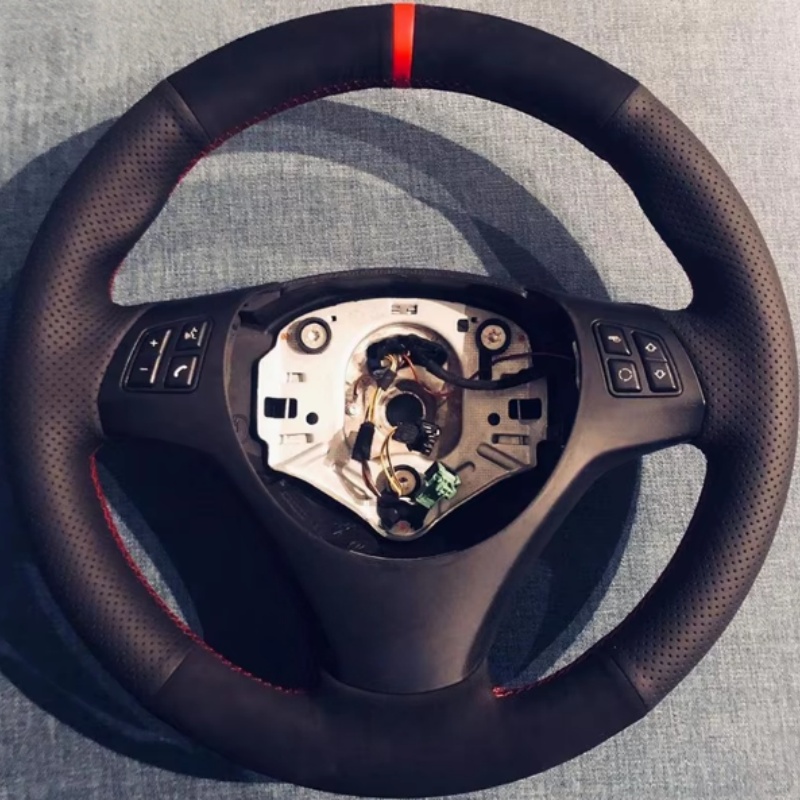 Customiz Anti-Slip Leather Sue - огляд і ціна Car Steering Wheel Cover Anti Slip Breathable