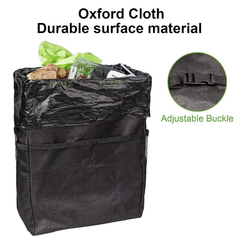 Car Trash Can No Drilling Requ - огляд і ціна Waterproof Car Trash Can With Lid