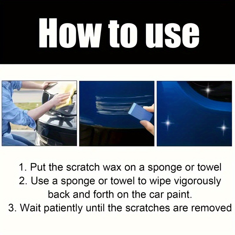 Motorcycle Scratch Wax Nano Gl - огляд і ціна Car Scratch Repair Polishing Wax Paste
