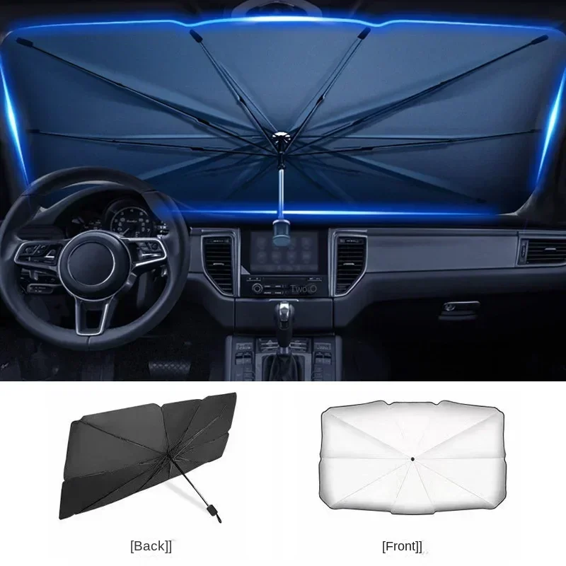 Multi Purpose Convenient Folda - огляд і ціна Car Sunshade Windshield Umbrella Foldable