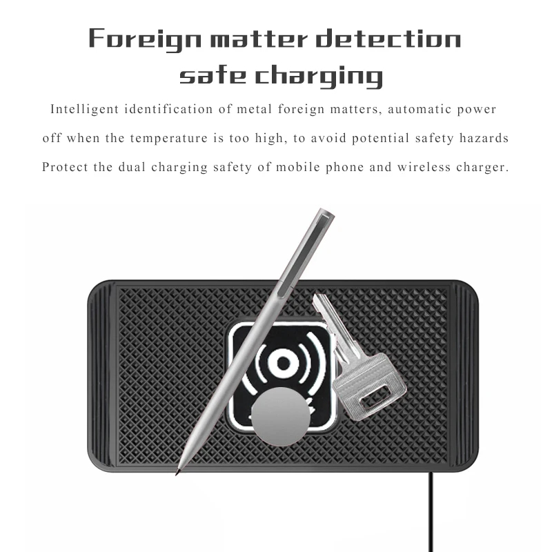 15W Wireless Car Charger Pad N - огляд і ціна Wireless Car Charger Mount Fast Charging