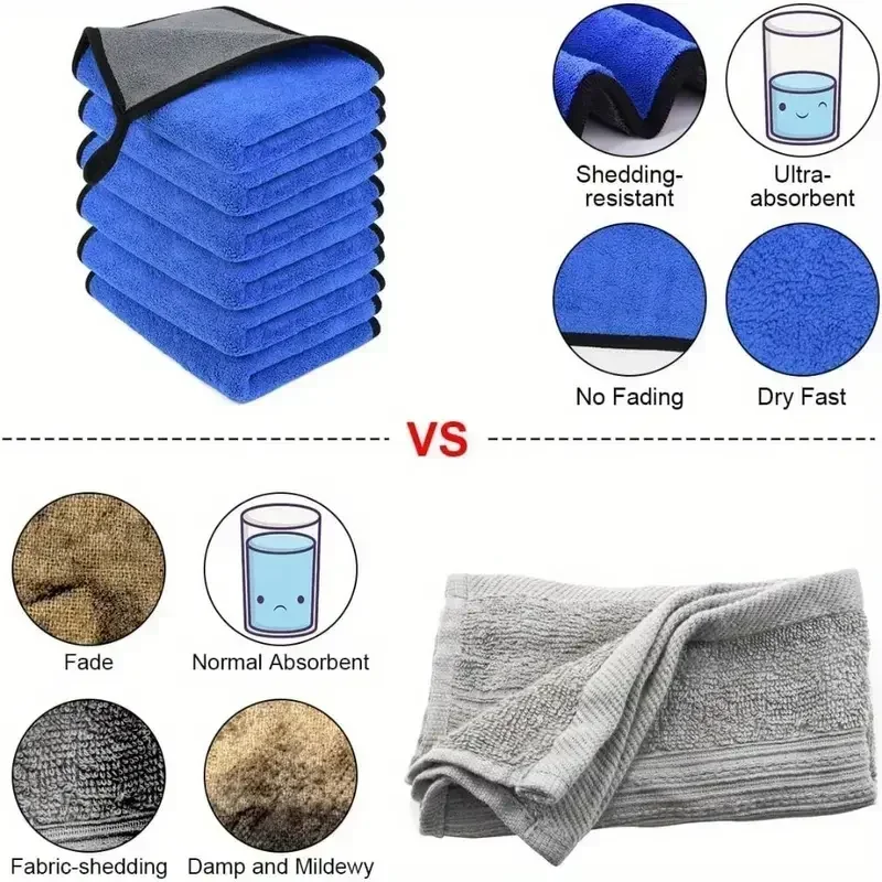 Microfiber Cleaning Towel Extr - огляд і ціна Microfiber Car Drying Towel Super Absorbent