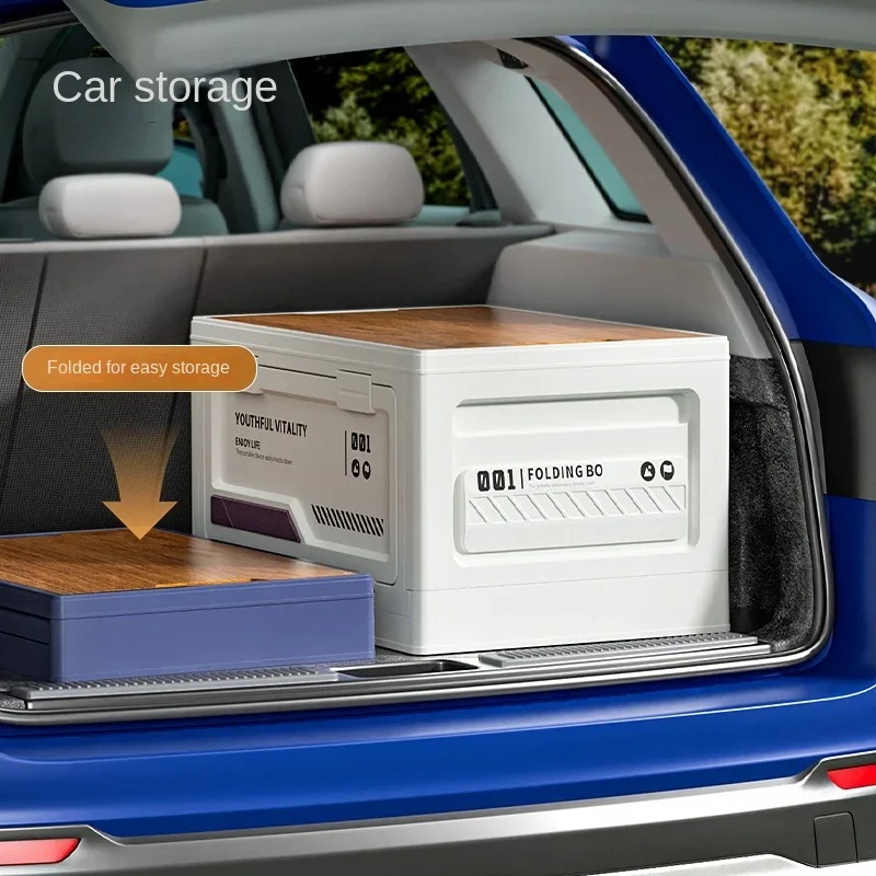 Outdoor Storage Box Camping Fo - огляд і ціна Car Trunk Organizer Foldable Storage Box