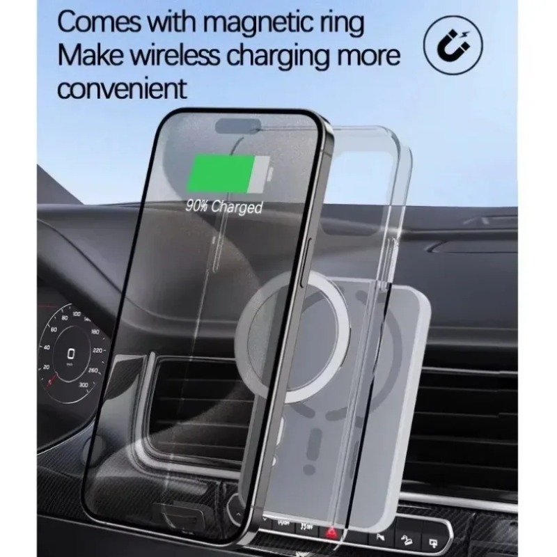 30W Magnetic Car Wireless Char - огляд і ціна Magnetic Phone Holder For Car Vent