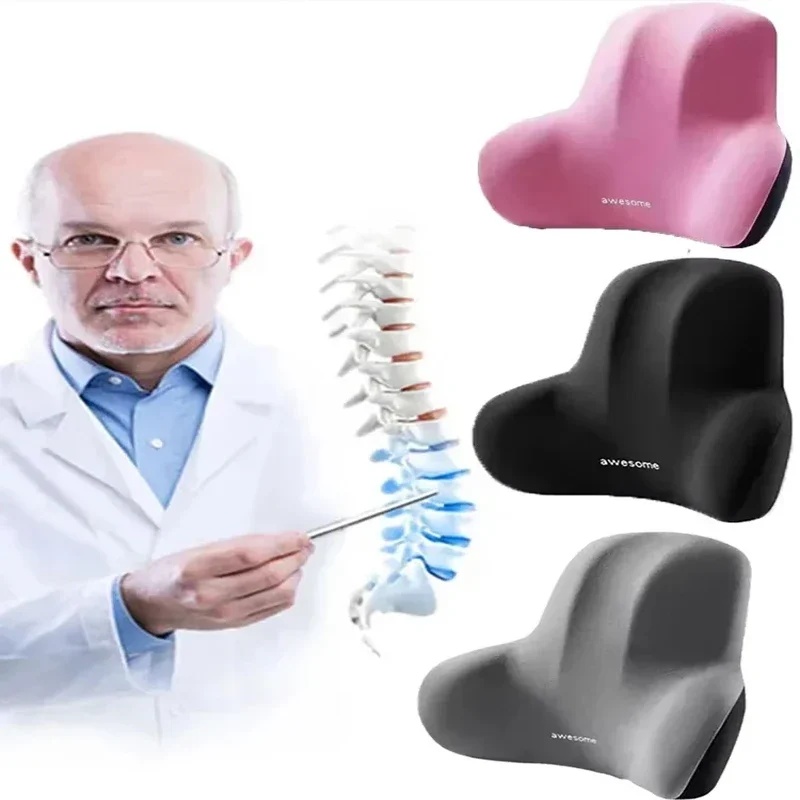Memory Foam Headrest Lumbar Su - огляд і ціна Memory Foam Car Neck Pillow Lumbar Support