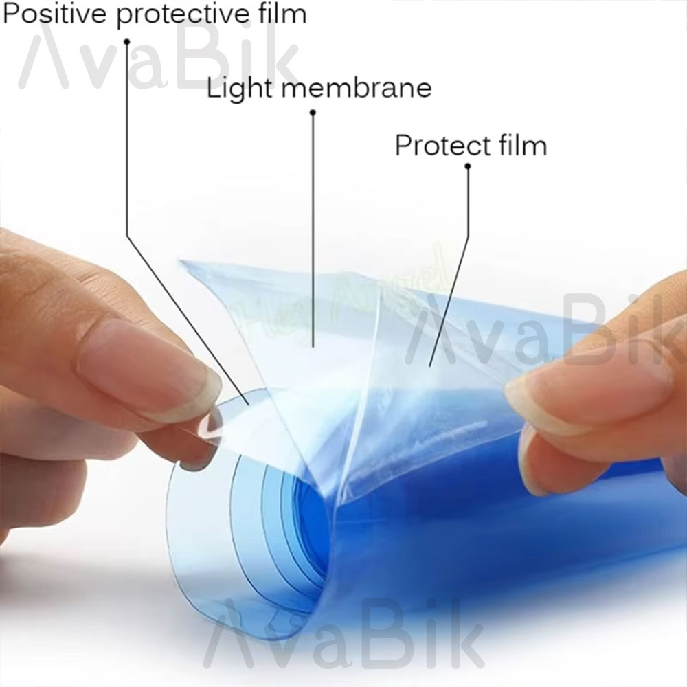 30CM Car Headlight Blue Tint F - огляд і ціна Anti Glare Car Rearview Mirror Film