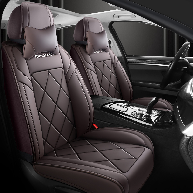 Universal Comfortable Full Lea - огляд і ціна Leather Car Seat Covers Full Set Universal