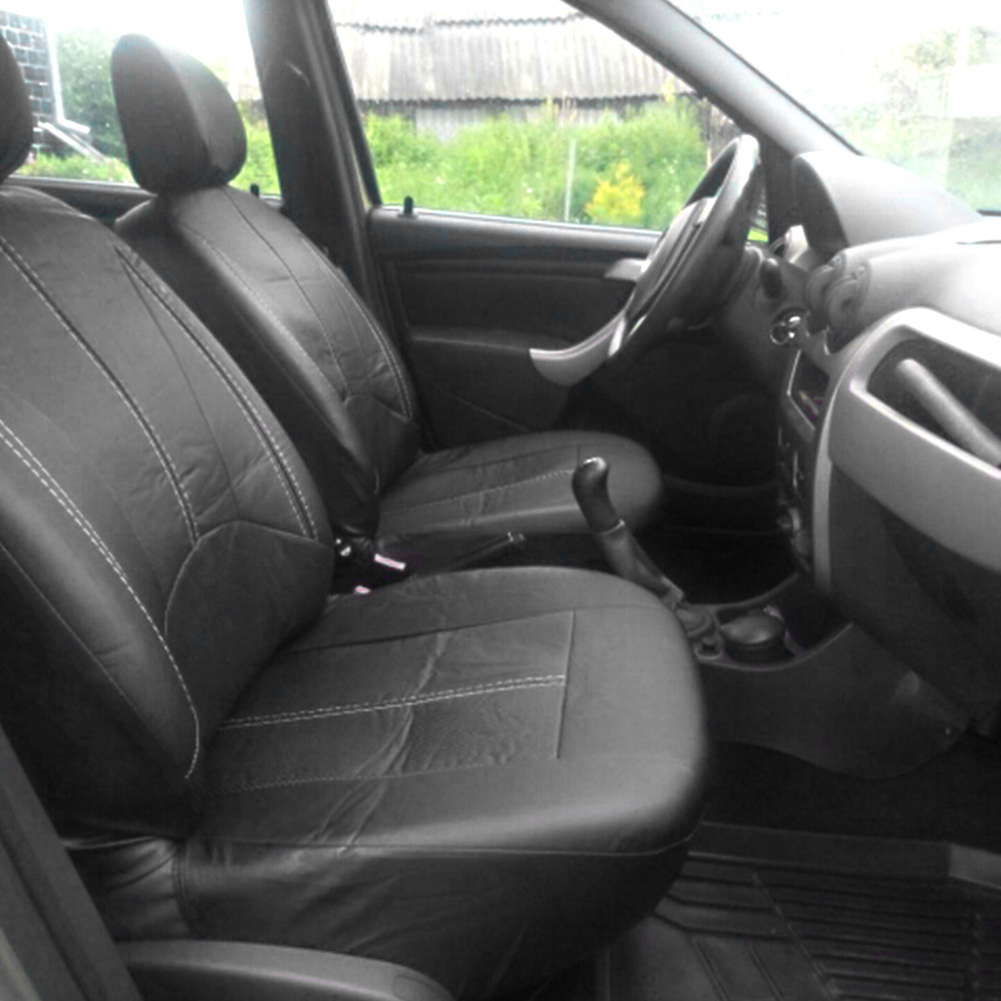 Four Seasons PU Leather Car Se - огляд і ціна Leather Car Seat Covers Full Set Universal
