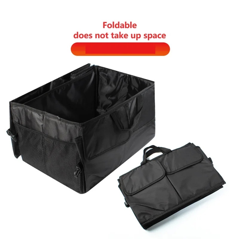 Foldable Large‑Capacity Car Tr - огляд і ціна Car Trunk Organizer Foldable Storage Box