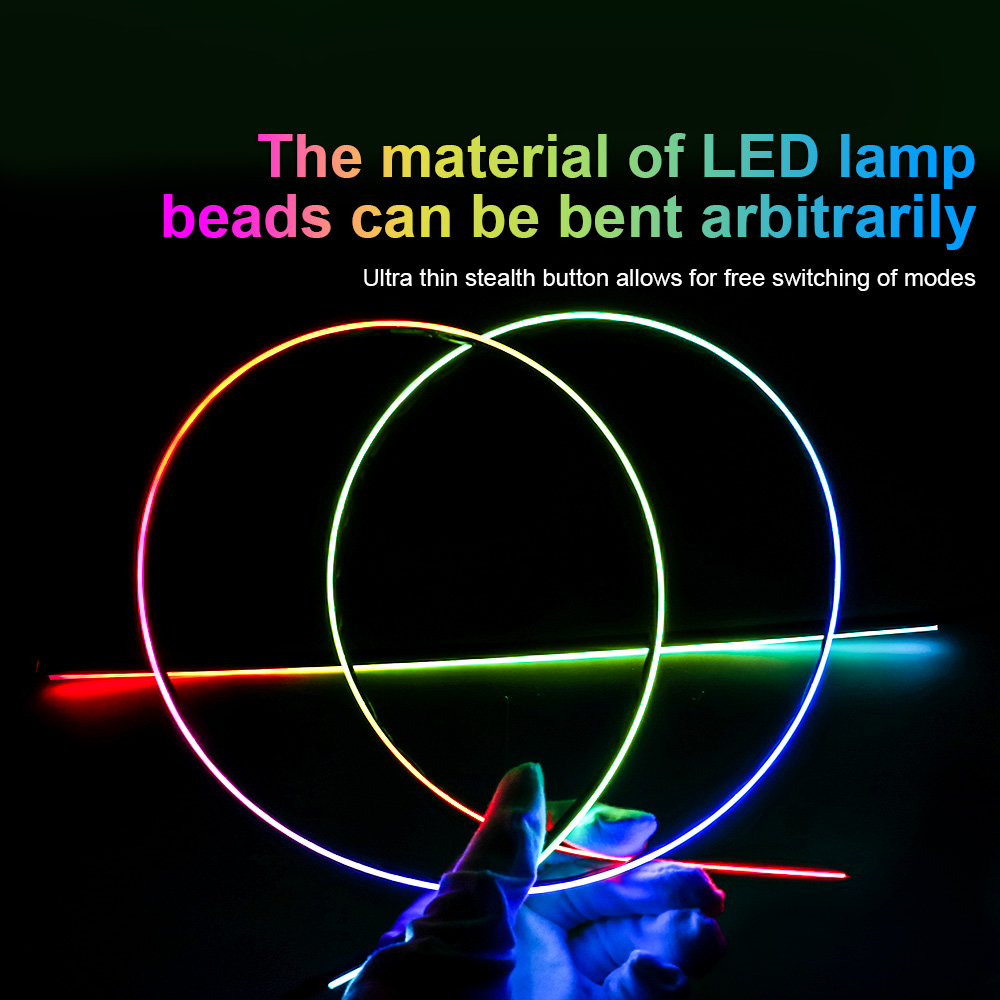 64 colors USB Car LED Ambient  - огляд і ціна Led Ambient Interior Car Lights App Control