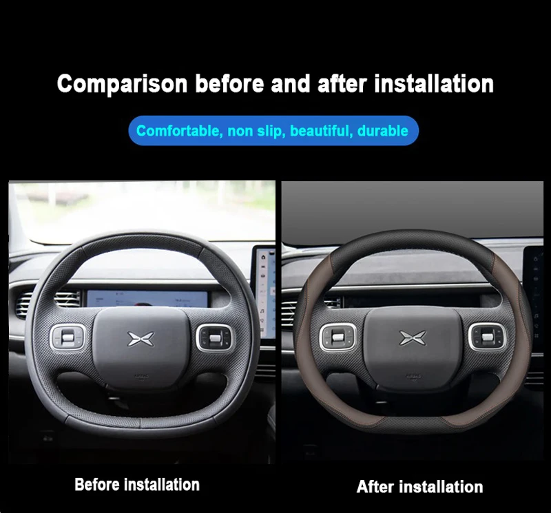 Car Steering Wheel Cover Wrap  - огляд і ціна Car Steering Wheel Cover Anti Slip Breathable