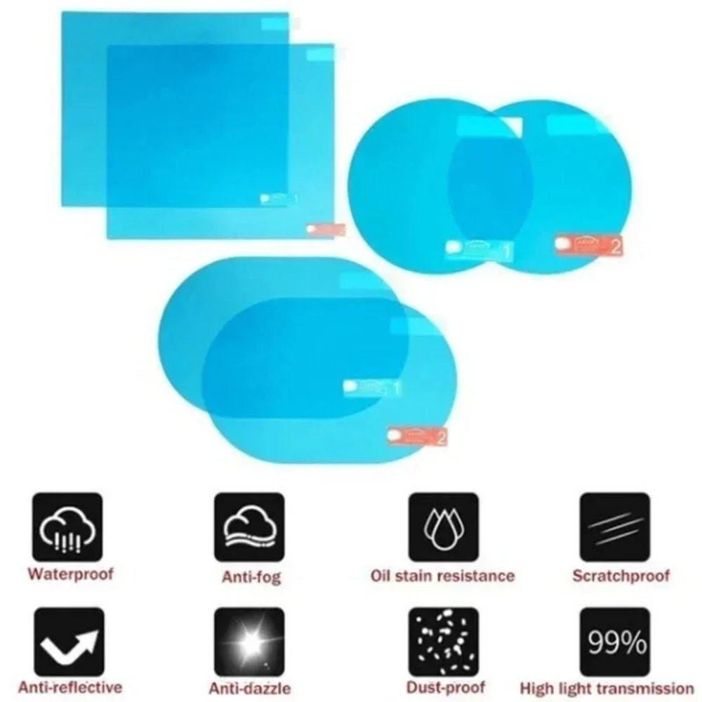 Car Rearview Mirror Protective - огляд і ціна Anti Glare Car Rearview Mirror Film