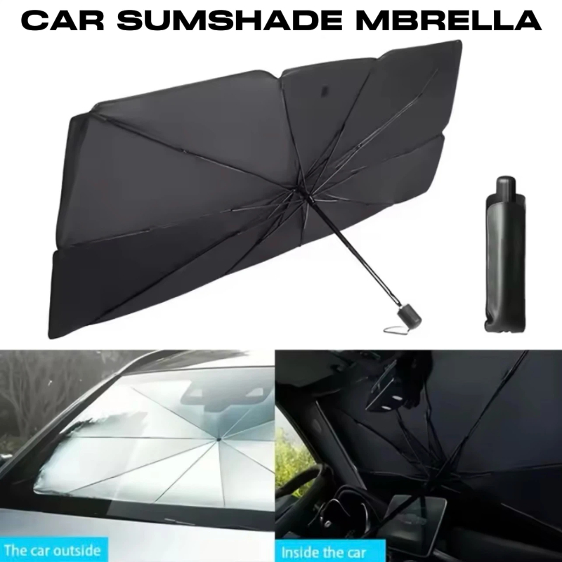 Foldable Car Windshield Sunsha - огляд і ціна Car Sunshade Windshield Umbrella Foldable