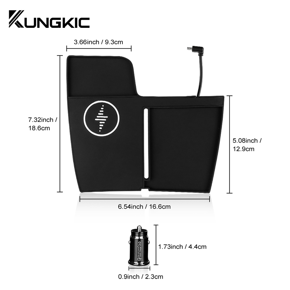Car Wireless Fast Charging Hol - огляд і ціна Wireless Car Charger Mount Fast Charging