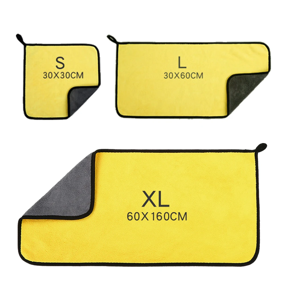 60x160cm Microfiber Cleaning T - огляд і ціна Microfiber Car Drying Towel Super Absorbent