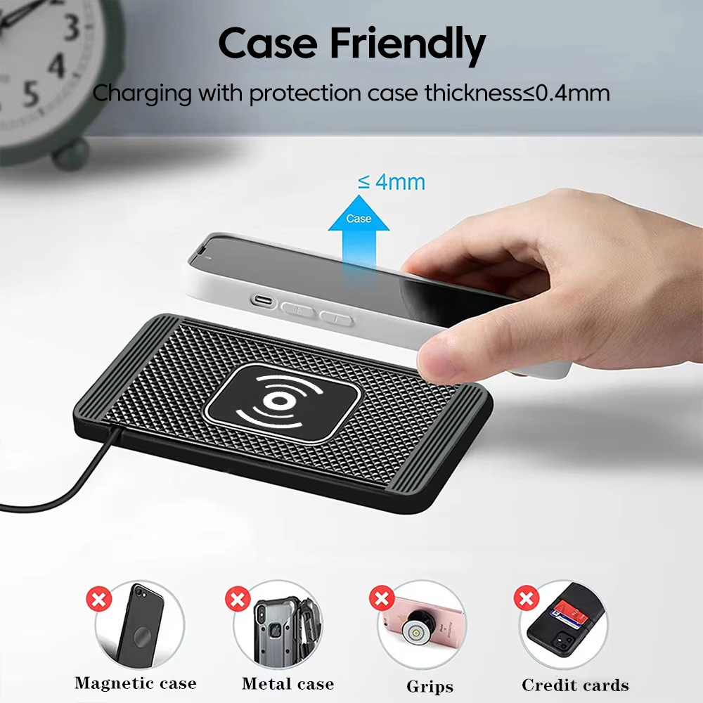 15w Wireless Charger Car Anti- - огляд і ціна Wireless Car Charger Mount Fast Charging