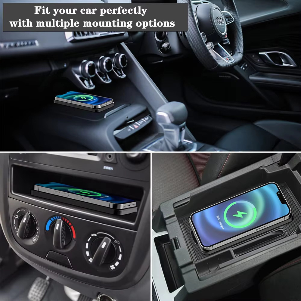 15w Wireless Charger Car Anti- - огляд і ціна Wireless Car Charger Mount Fast Charging