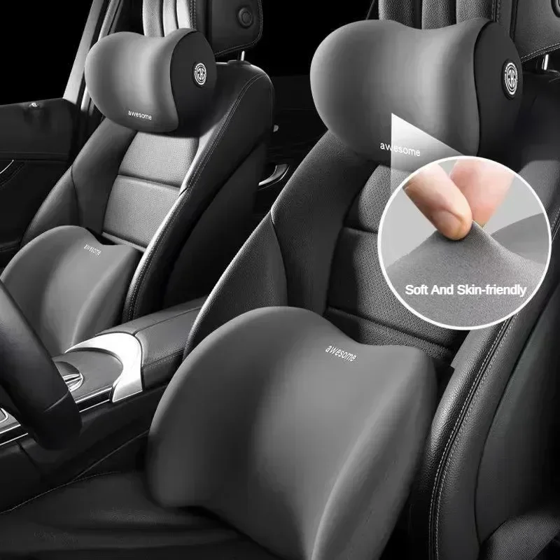 For Driving Comfort Car Back N - огляд і ціна Memory Foam Car Neck Pillow Lumbar Support